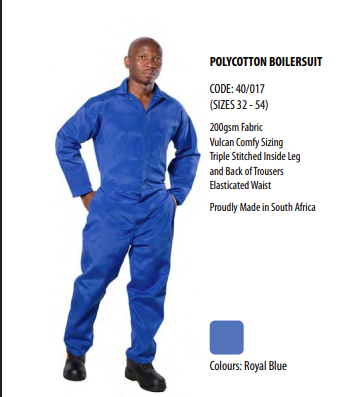 Polycotton Boilersuit
